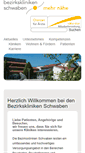 Mobile Screenshot of bezirkskliniken-schwaben.de